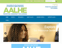 Tablet Screenshot of aalhe.org